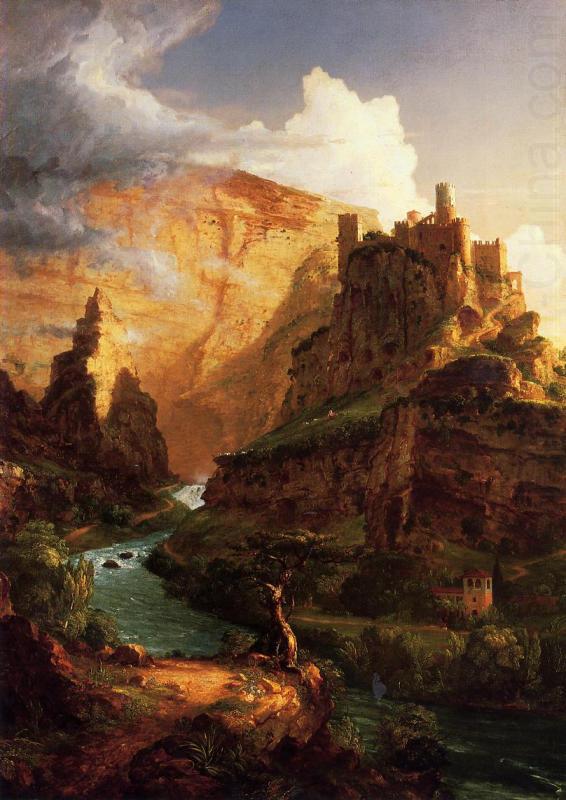 Thomas Cole Valley of the Vaucluse china oil painting image